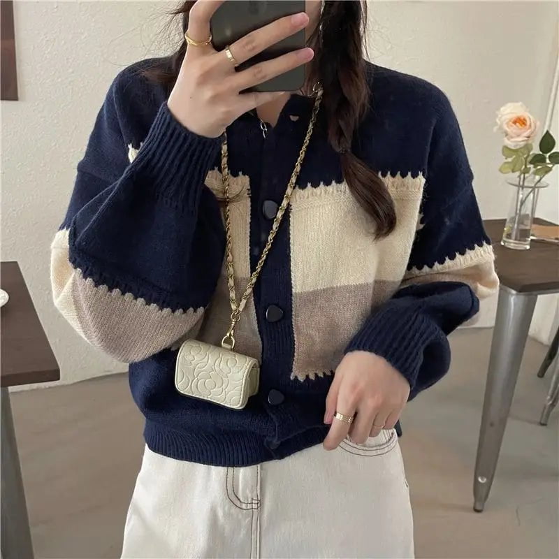 LovelyRLovely LovelyRLovely Knitted Sweater Jacket+jeans 2pcs Suit LovelyRLovely Knitted Sweater Jacket+jeans 2pcs Suit