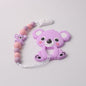 LovelyRLovely LovelyRLovely Koala Anti-drop Teether Se Purple LovelyRLovely Koala Anti-drop Teether Set