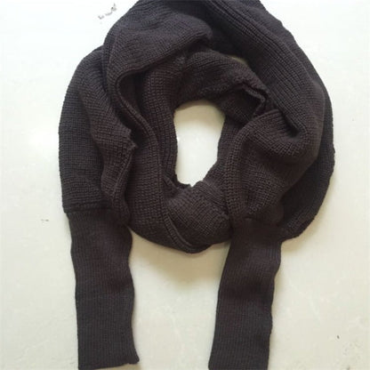 LovelyRLovely LovelyRLovely Ladies Cashmere Sweater Sc Coffee / 235cm LovelyRLovely Ladies Cashmere Sweater Scarf