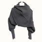 LovelyRLovely LovelyRLovely Ladies Cashmere Sweater Sc Dark grey / 235cm LovelyRLovely Ladies Cashmere Sweater Scarf