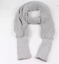 LovelyRLovely LovelyRLovely Ladies Cashmere Sweater Sc Grey / 235cm LovelyRLovely Ladies Cashmere Sweater Scarf