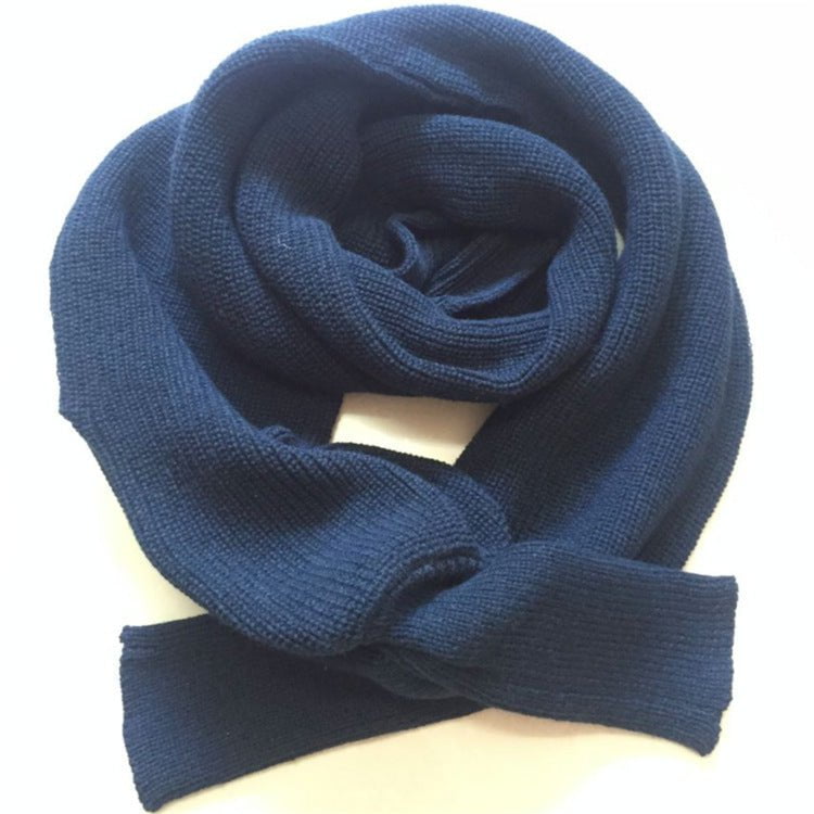 LovelyRLovely LovelyRLovely Ladies Cashmere Sweater Sc Navy Blue / 235cm LovelyRLovely Ladies Cashmere Sweater Scarf