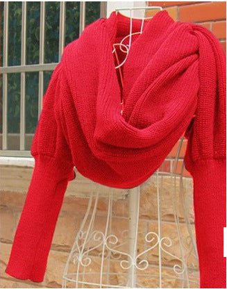 LovelyRLovely LovelyRLovely Ladies Cashmere Sweater Sc Red / 235cm LovelyRLovely Ladies Cashmere Sweater Scarf