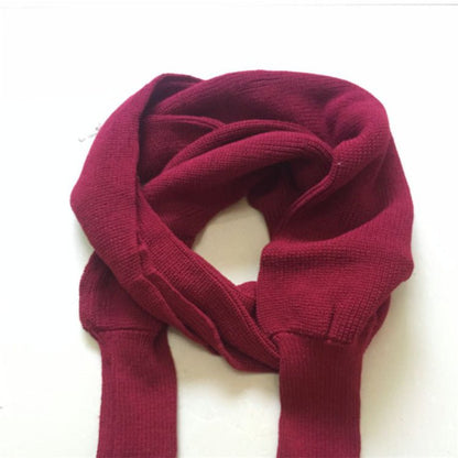 LovelyRLovely LovelyRLovely Ladies Cashmere Sweater Sc Wine red / 235cm LovelyRLovely Ladies Cashmere Sweater Scarf