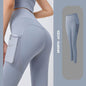 LovelyRLovely LovelyRLovely Ladies Yoga Pants Grey Lake Blue / 2XL LovelyRLovely Ladies Yoga Pants