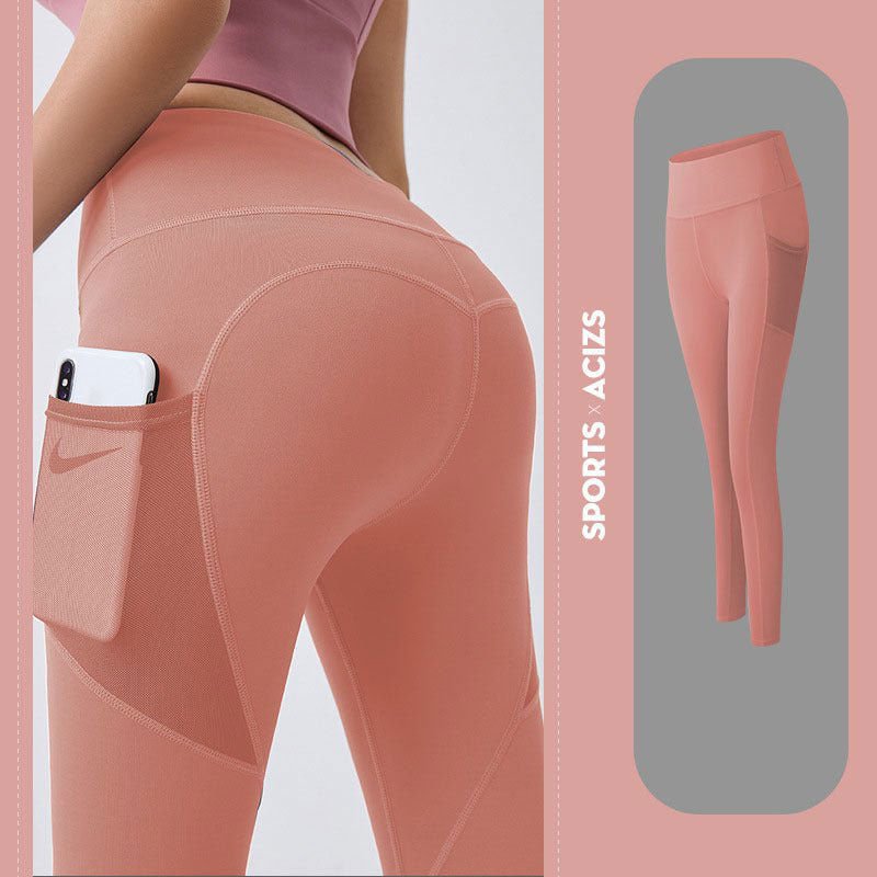 LovelyRLovely LovelyRLovely Ladies Yoga Pants Pink / 2XL LovelyRLovely Ladies Yoga Pants