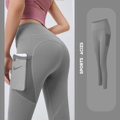 LovelyRLovely LovelyRLovely Ladies Yoga Pants Sea Rock Grey / 2XL LovelyRLovely Ladies Yoga Pants