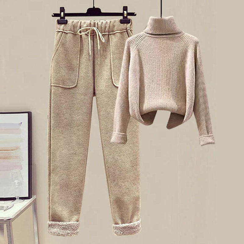 LovelyRLovely LovelyRLovely Lamb Wool 3pcs Sweater & P LovelyRLovely Lamb Wool 3pcs Sweater & Pants Set