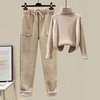 LovelyRLovely LovelyRLovely Lamb Wool 3pcs Sweater & P LovelyRLovely Lamb Wool 3pcs Sweater & Pants Set