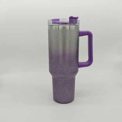 LovelyRLovely LovelyRLovely Large Capacity Double-laye Gradient Purple LovelyRLovely Large Capacity Double-layer Stainless Steel Vacuum Insulation Cup