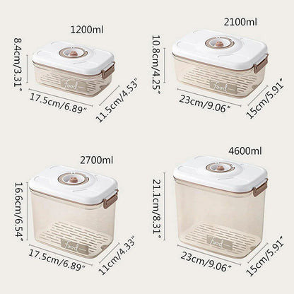 LovelyRLovely LovelyRLovely Large Capacity Food Vacuum Storage Box with Vacuum Pump