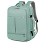 LovelyRLovely LovelyRLovely Large Capacity Multiple Po Green LovelyRLovely Large Capacity Multiple Pockets And Zippers Backpack