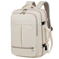 LovelyRLovely LovelyRLovely Large Capacity Multiple Po White LovelyRLovely Large Capacity Multiple Pockets And Zippers Backpack