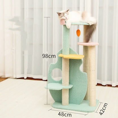 LovelyRLovely LovelyRLovely Large Cat Scratching Post Medium LovelyRLovely Large Cat Scratching Post Tower