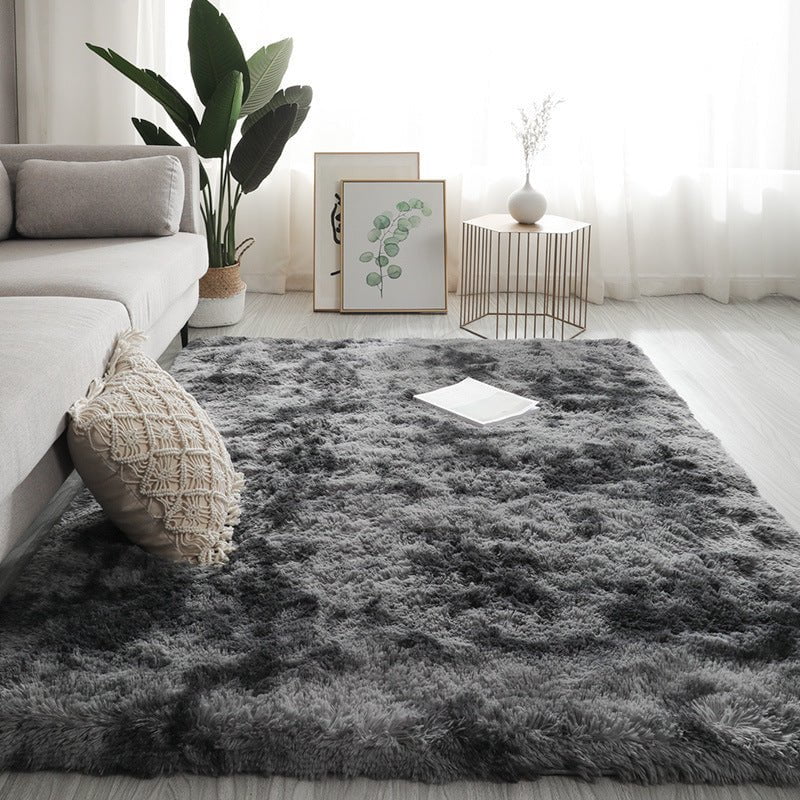 LovelyRLovely LovelyRLovely Large Plush Floor Mats Grey / 100x160cm LovelyRLovely Large Plush Floor Mats