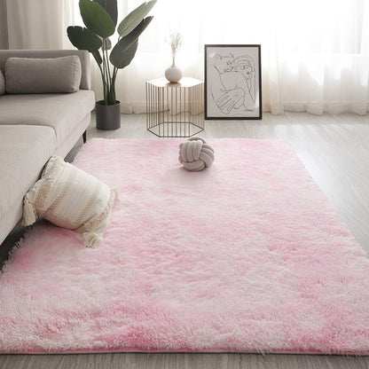 LovelyRLovely LovelyRLovely Large Plush Floor Mats Pink / 100x160cm LovelyRLovely Large Plush Floor Mats