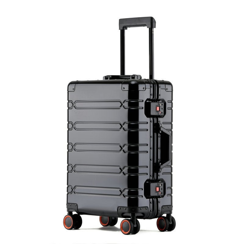 LovelyRLovely LovelyRLovely Large Travel Trolley Case Black / 20 Inches LovelyRLovely Large Travel Trolley Case