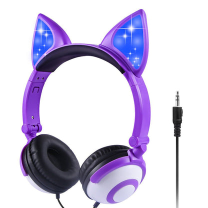 LovelyRLovely LovelyRLovely LED flashing Cat Ear Headp LovelyRLovely LED flashing Cat Ear Headphones