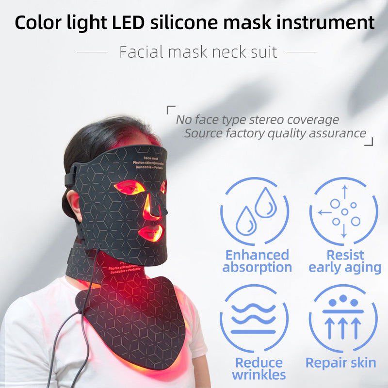 LovelyRLovely LovelyRLovely LED Silicone Facial Red Li LovelyRLovely LED Silicone Facial Red Light Mask