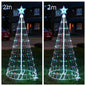 LovelyRLovely LovelyRLovely Led Twinkling Holiday Tree 2m 2pcs / AU LovelyRLovely Led Twinkling Holiday Tree