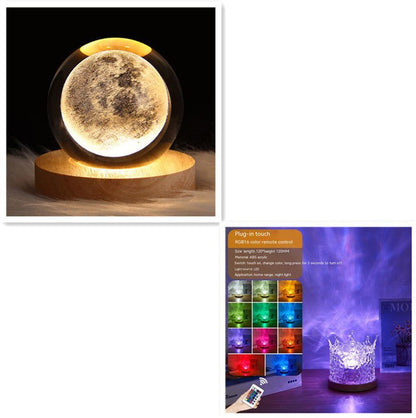 LovelyRLovely LovelyRLovely LED Water Ripple Ambient N 3W / Set1 / 1PC LovelyRLovely LED Water Ripple Ambient Night Light