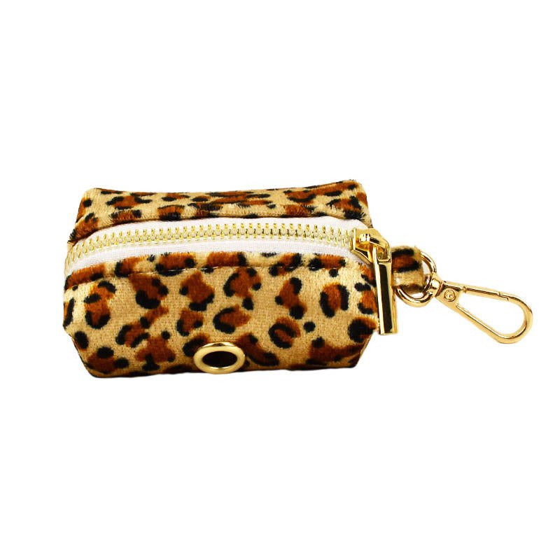 LovelyRLovely LovelyRLovely Leopard Print Dog Collar S Dog Poop Bag / L LovelyRLovely Leopard Print Dog Collar Set