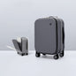 LovelyRLovely LovelyRLovely Light And Durable Aluminiu Grey / 18inches LovelyRLovely Light And Durable Aluminium Frame Suitcase