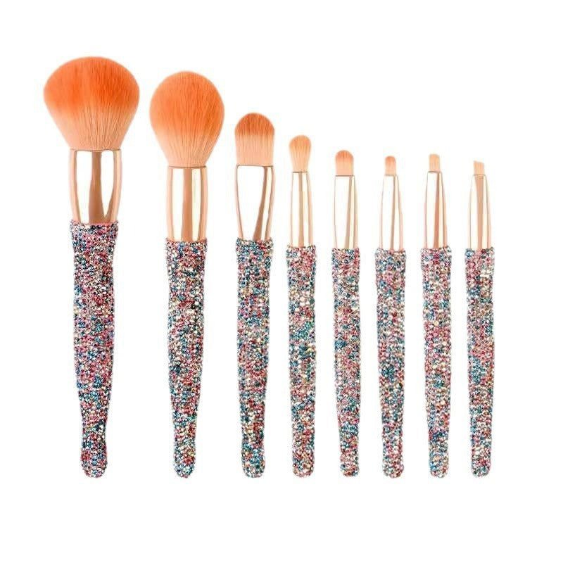 LovelyRLovely LovelyRLovely Light Luxury Diamond-embed LovelyRLovely Light Luxury Diamond-embedded Makeup Brush Set