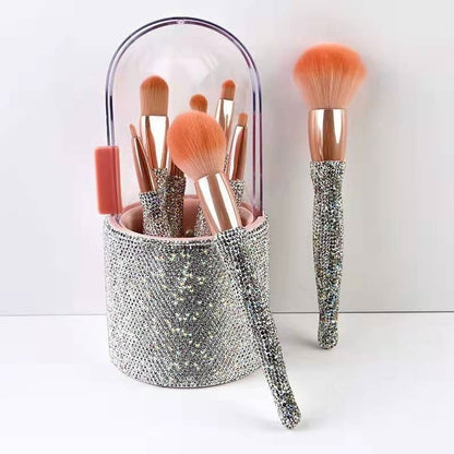 LovelyRLovely LovelyRLovely Light Luxury Diamond-embed LovelyRLovely Light Luxury Diamond-embedded Makeup Brush Set