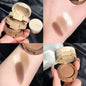 LovelyRLovely LovelyRLovely Light Wind Floating 3-colo 05 Tea Brown Milk Coffee LovelyRLovely 3-color Eye Shadow Plate