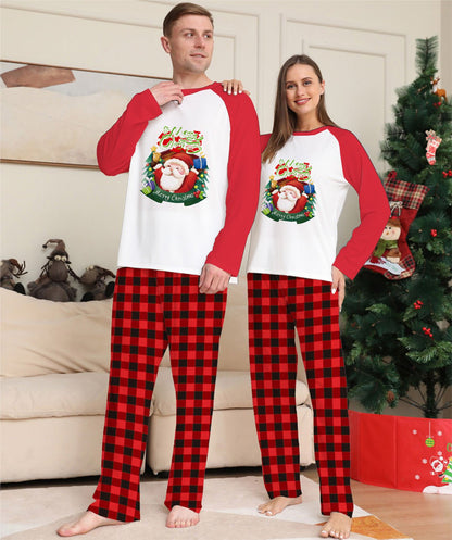 LovelyRLovely LovelyRLovely Long Sleeve T-Shirt Plaid LovelyRLovely Long Sleeve T-Shirt Plaid Family Matching Pajamas