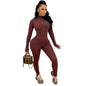 LovelyRLovely LovelyRLovely Long-Sleeved Women's Jumps Brown / L LovelyRLovely Long-Sleeved Women's Jumpsuit