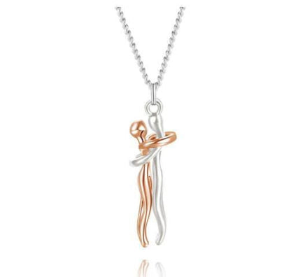 LovelyRLovely LovelyRLovely Love Hug Necklace Rose gold LovelyRLovely Love Hug Necklace