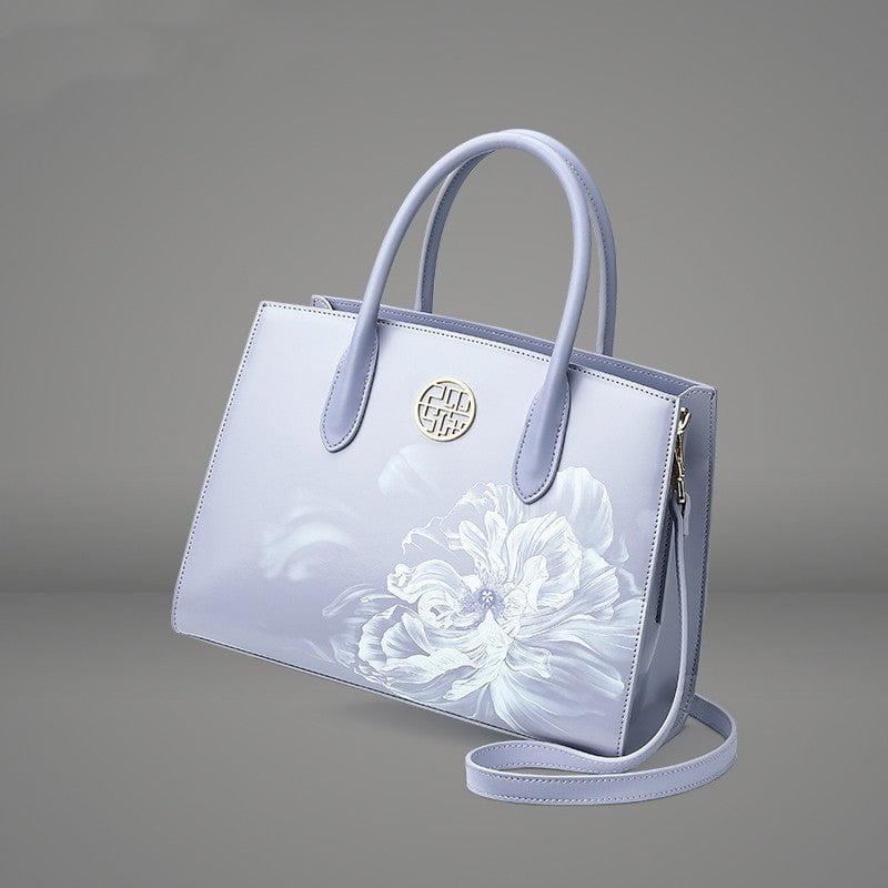 LovelyRLovely LovelyRLovely Luxuious High-end Atmosphe Light Purple LovelyRLovely Luxuious High-end Atmospheric Handbag