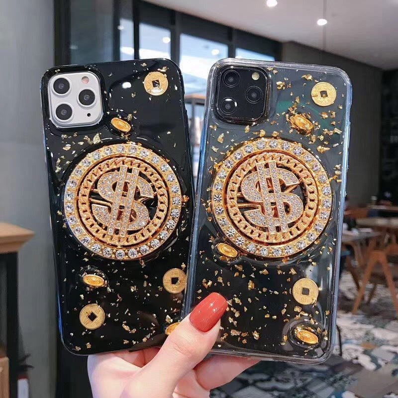 LovelyRLovely LovelyRLovely Luxury Dollar Dial Phone C LovelyRLovely Luxury Dollar Dial Phone Case