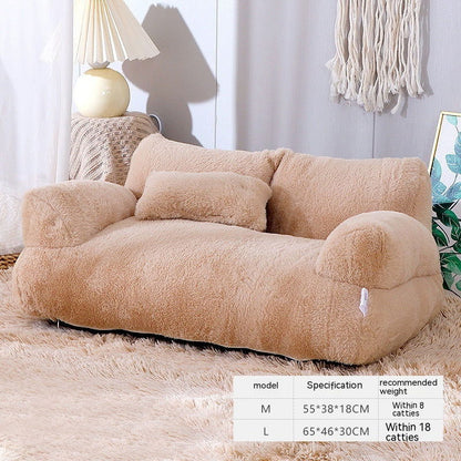 LovelyRLovely LovelyRLovely Luxury Pet Sofa 2XL / Mousse Coffee / 1PC LovelyRLovely Luxury Pet Sofa