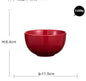 LovelyRLovely LovelyRLovely Luxury Red Glaze Ceramic D Red rice bowl LovelyRLovely Luxury Red Glaze Ceramic Dinner Set