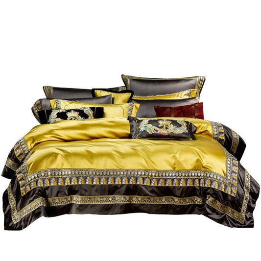 LovelyRLovely LovelyRLovely Luxury Villa Four-piece Be LovelyRLovely Luxury Villa Four-piece Bedding Set