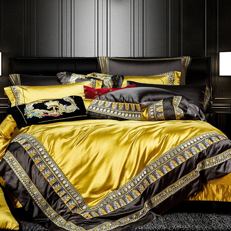 LovelyRLovely LovelyRLovely Luxury Villa Four-piece Be LovelyRLovely Luxury Villa Four-piece Bedding Set