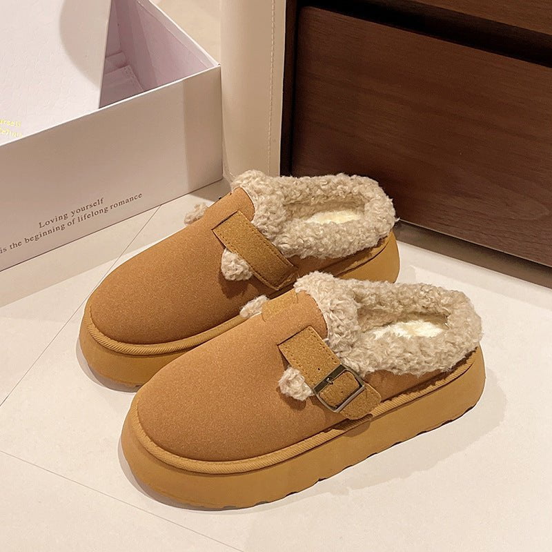 LovelyRLovely LovelyRLovely Luxury Women's Plush Shoes Camel / 36 LovelyRLovely Luxury Women's Plush Shoes