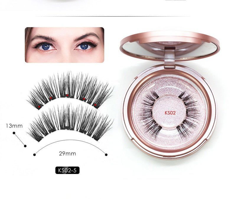 LovelyRLovely LovelyRLovely Magnet False Eyelashes Set Round tube / KS02 LovelyRLovely Magnet False Eyelashes Kit