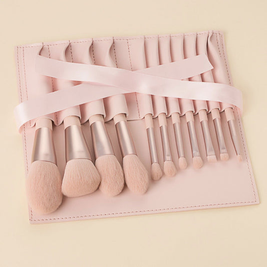 LovelyRLovely LovelyRLovely Make-up Brush Kit 11pink ribbon powder bags LovelyRLovely Make-up Brush Kit