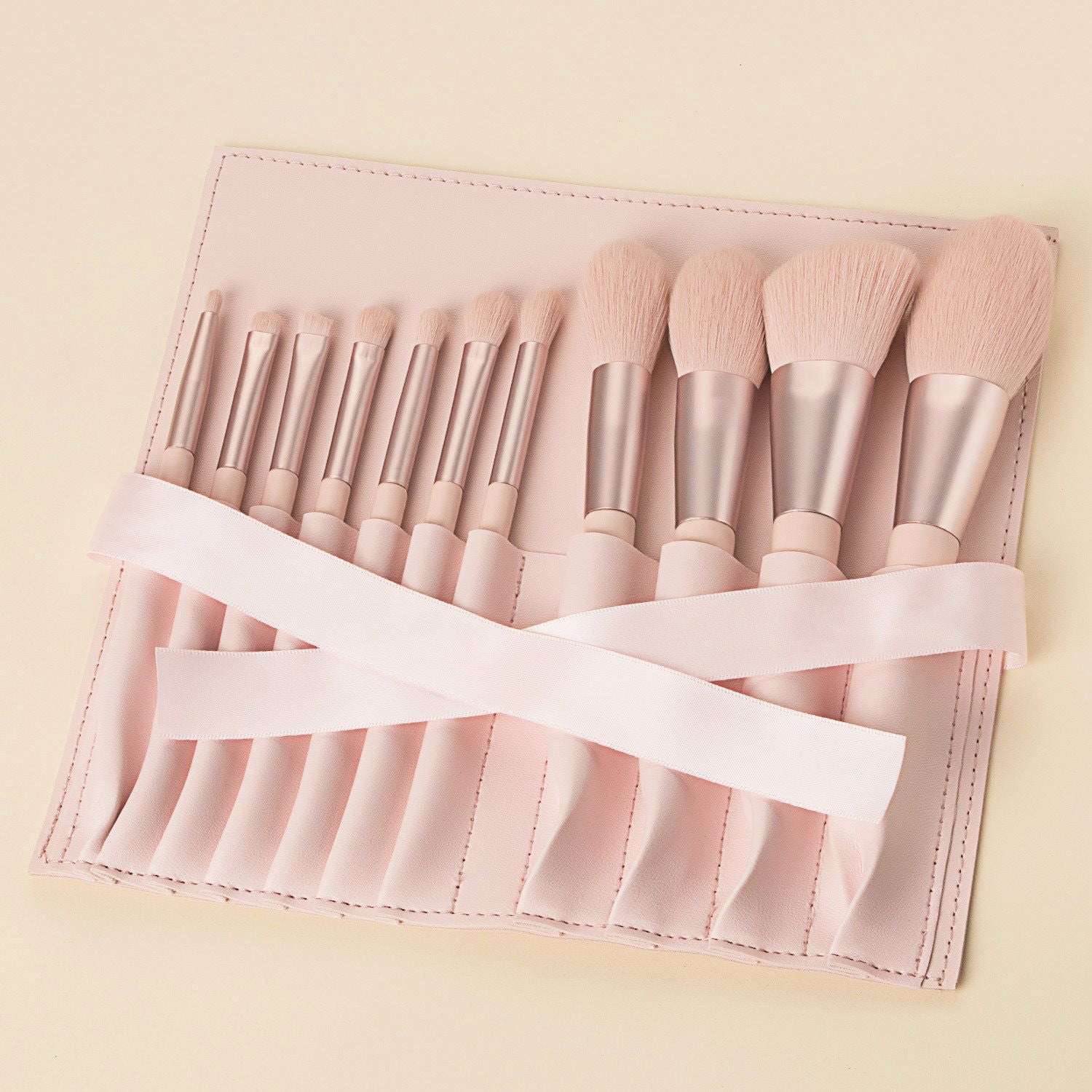 LovelyRLovely LovelyRLovely Make-up Brush Kit 11pink ribbon powder bags LovelyRLovely Make-up Brush Kit