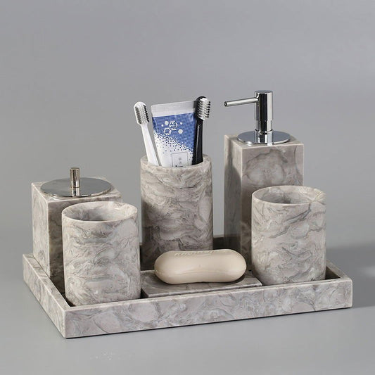 LovelyRLovely LovelyRLovely Marble Bathroom Set LovelyRLovely Marble Bathroom Set