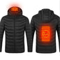 LovelyRLovely LovelyRLovely Men Heated Jacket Black Zone2 / 2XL LovelyRLovely Men Heated Jacket