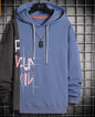 LovelyRLovely LovelyRLovely Men Hip Hop Hoodie Blue / 2XL LovelyRLovely Men Hip Hop Hoodie