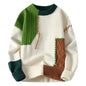 LovelyRLovely LovelyRLovely Men's Colorblock Pullover Green / L LovelyRLovely Men's Colorblock Pullover Sweater