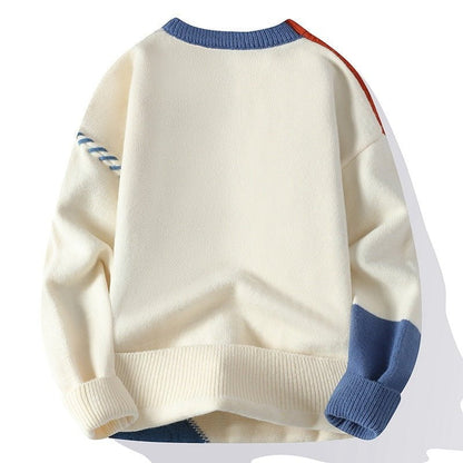 LovelyRLovely LovelyRLovely Men's Colorblock Pullover LovelyRLovely Men's Colorblock Pullover Sweater