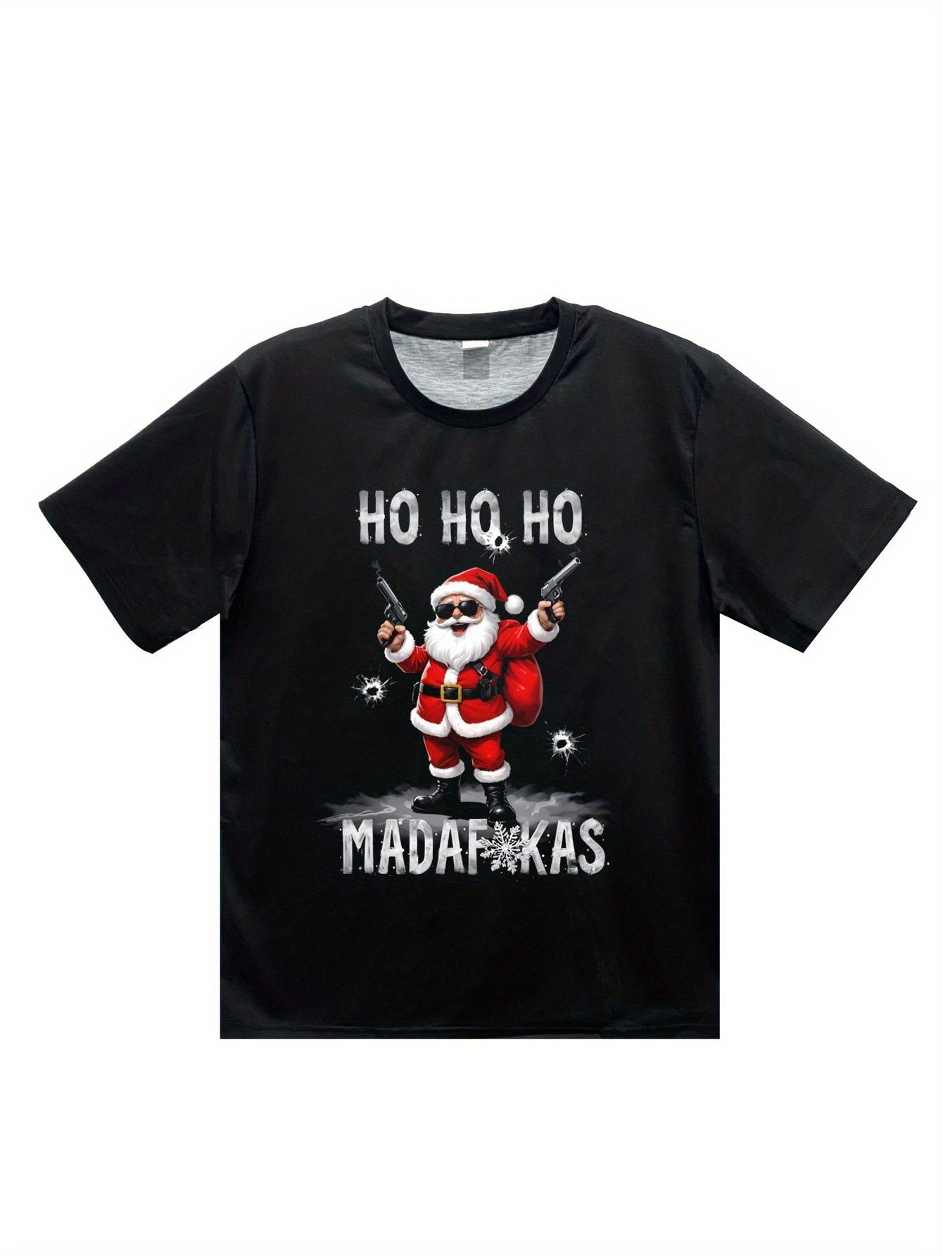 LovelyRLovely LovelyRLovely Men's Cool Santa 3D T-shir LovelyRLovely Men's Cool Santa 3D T-shirt