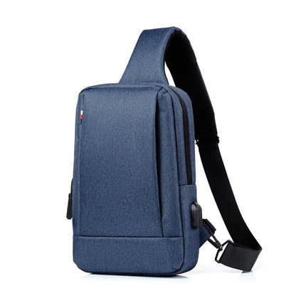 LovelyRLovely LovelyRLovely Men's Crossbody Sling Back Navy LovelyRLovely Men's Crossbody Sling Backpack